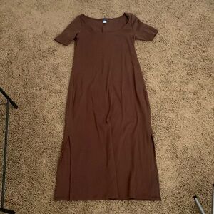 Old Navy ribbed maxi dress